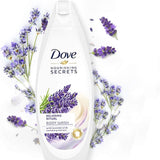 Dove Relaxing Routine Body Wash - Lavender Oil &amp; Rosemary Extract with Loofah 250ml