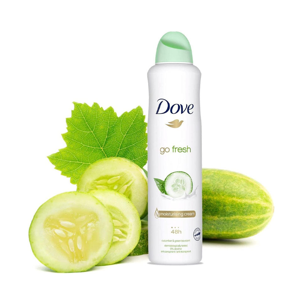 Dove Deodorant Spray Fresh Cucumber and Green Tea 150 ml