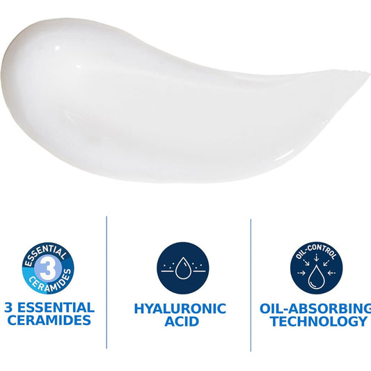 كريم جل للبشره مرطب للتحكم في الزيوت للبشره المختلطه إلى الدهنيه من سيرافي 52 مل |  صيدلية.كوم.