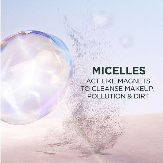 عرض  جارنييه ماء ميسيلار منظف يزيل المكياج لجميع أنواع البشرة 400 مل ×3 |  صيدلية.كوم.