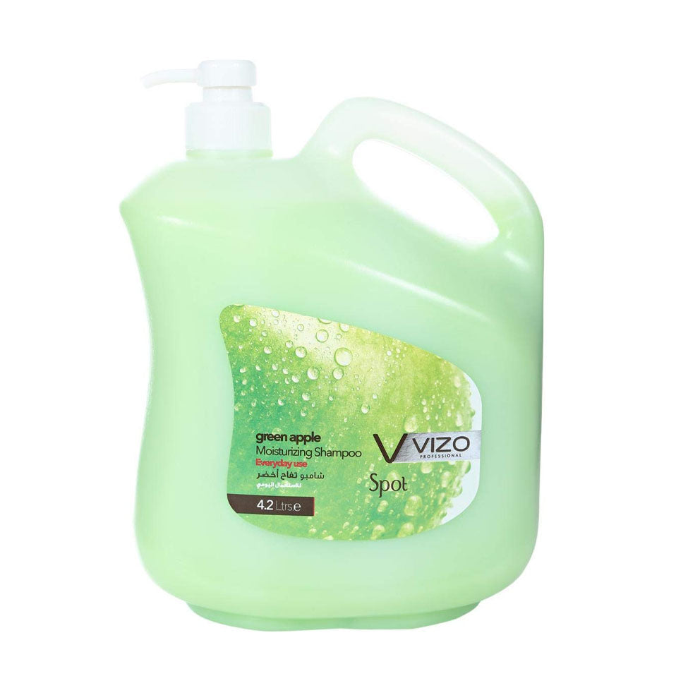 شامبو شعر سبوت بالتفاح الأخضر من فيزو 4.20 لتر