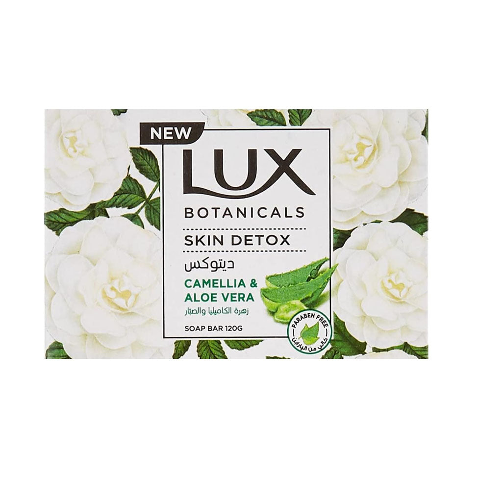 Lux Detox Soap Bar Camellia Flower &amp; Aloe Vera 120 gm