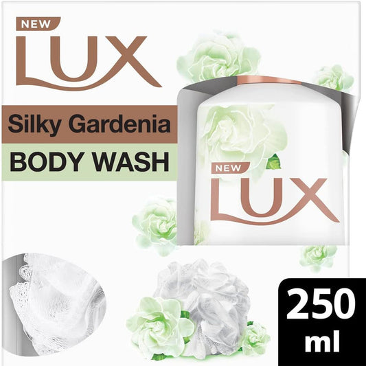 عرض لوكس سائل استحمام مرطب الغاردينيا الحريرية+ ليفة 250 مل×3 |  صيدلية.كوم.