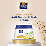 Gold Anti-Dandruff Hair Cream with Coconut and Lemon Parachute 140 ml