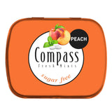 Sugar Free Mint Peach Candy 50 Pcs by Compass