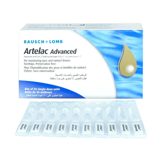 قطرات أرتيلاك أدفانسد للعين 0.2% 30 انبولة