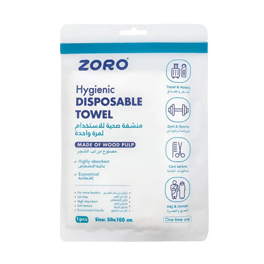 ZORO Disposable Hygiene Towels 50 × 100 cm – 50 Pieces