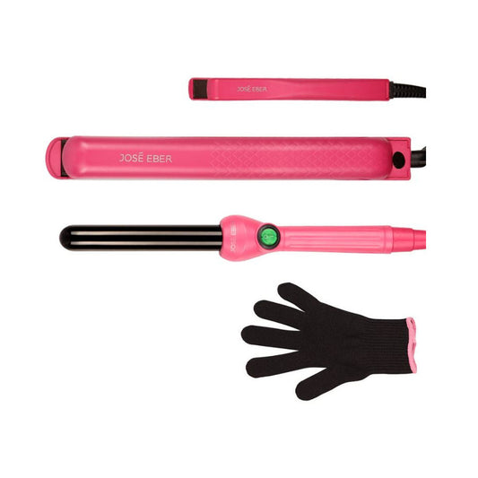 جوسي ايبر كاوية لتجعيد الشعر برو سيريز وردي 19 مم