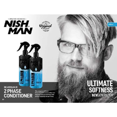 Nishman Beard & Hair Conditioner 2 Phase 01 Keratin 400 ml