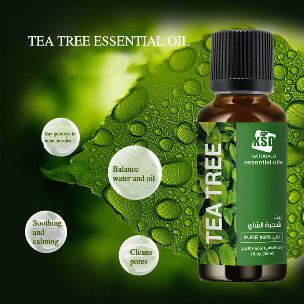 4- زيت شجرة الشاي العطري النقي 30 مل