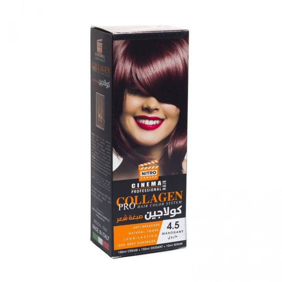 Nitro Cinema Collagen Hair Dye 4.5 Mazoni