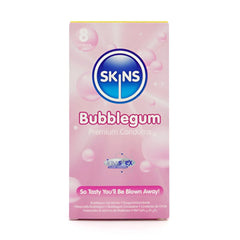 Skins Condoms Bubblegum Flavor 8 Pieces