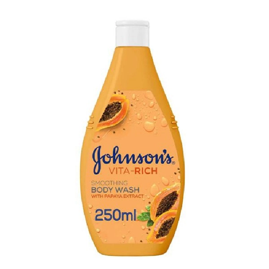 Johnson Vita Rich Body Wash With Papaya Extract 250 Ml