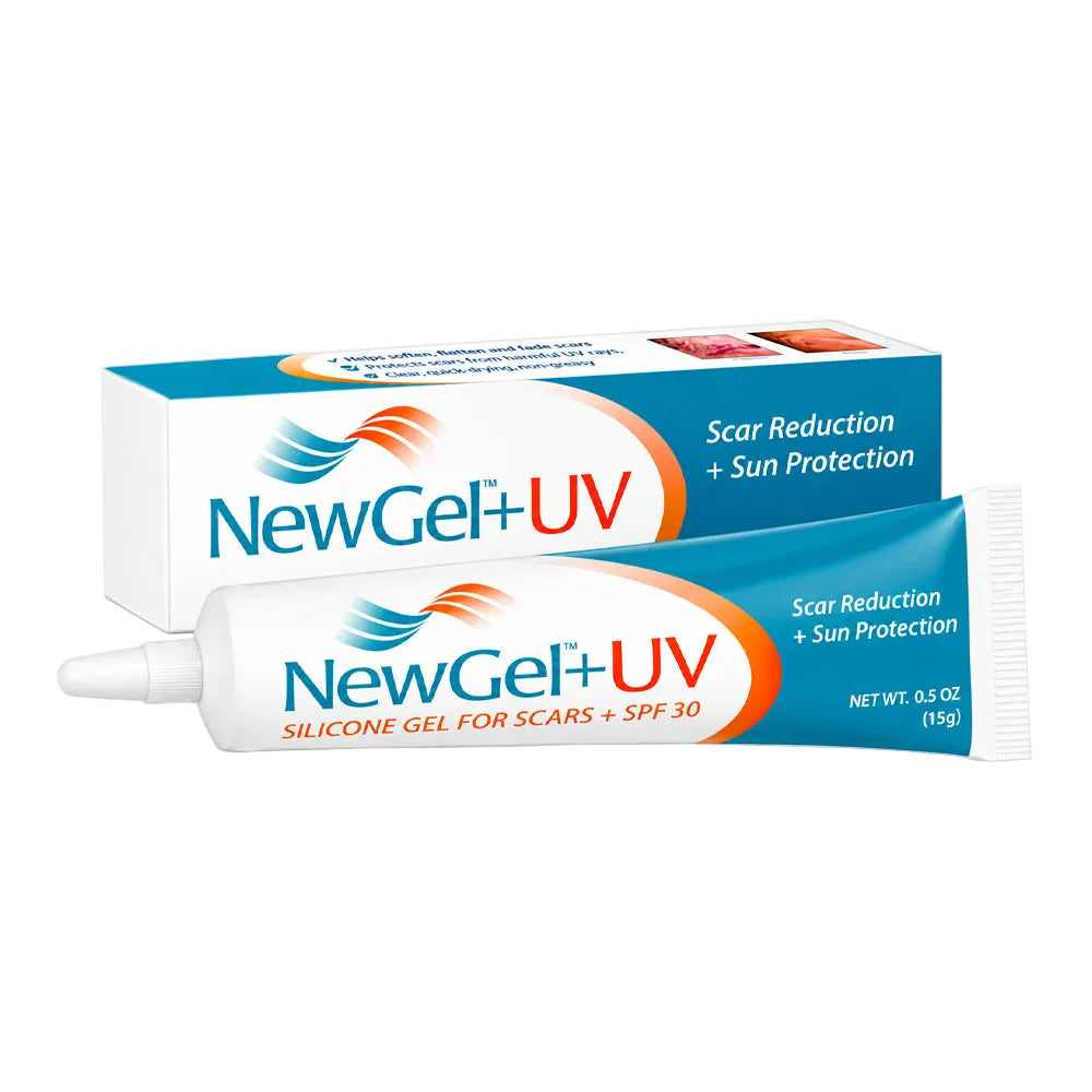 Silicone Scar Gel with SPF 30 15g By New Gel
