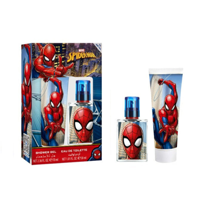 مارفل سبايدر مان طقم اطفال عطر تواليت 30 مل + جل استحمام 70مل |  صيدلية.كوم.