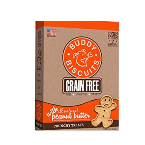 بادي بسكويت مكافأت بزبدة فول السوداني للكلاب خالي من الحبوب 397غ |  صيدلية.كوم.