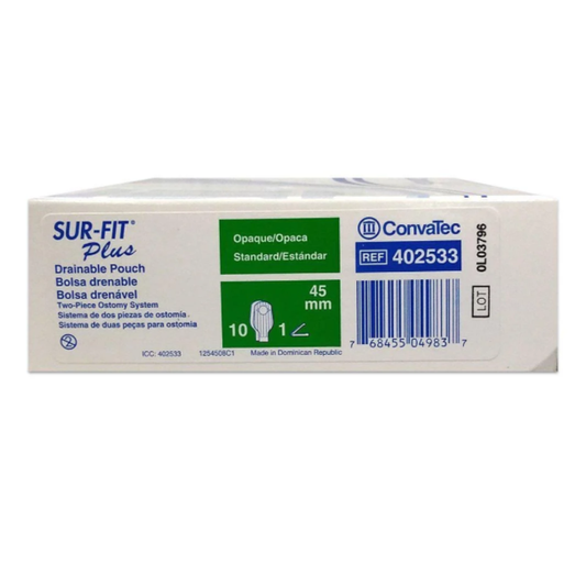 أكياس إخراج مفتوح كونفاتك مقاس 45 مل عبوة 10 حبة |  صيدلية.كوم.