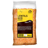 Smart Organic Red Lentils 500 Grams