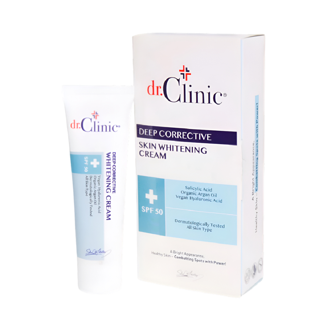 Dr. Clinic Cream Skin Brightening And Tone Correction With Sunscreen 50 ml
