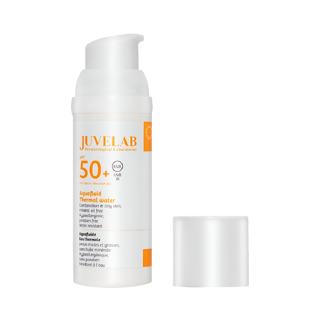 Juvelab Sun Cream 50+ Transparent Aquafluid 40 ml