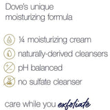 Dove Body Scrub With Lavender And Coconut Milk Scent 298 Gm