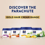 Gold Anti-Dandruff Hair Cream with Coconut and Lemon Parachute 140 ml