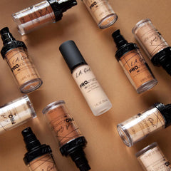 L.A. Girl Pro Liquid Foundation with Highlighter Beige GLM646
