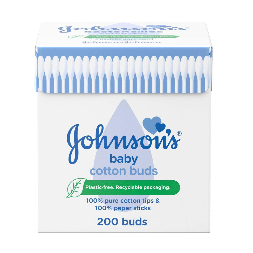 جونسون بيبي قطن اذان 200 قطعة