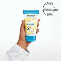 Garnier Daily Exfoliating Facial Cleanser Fast Purifying Vitamin C for acne-prone skin 150 ml