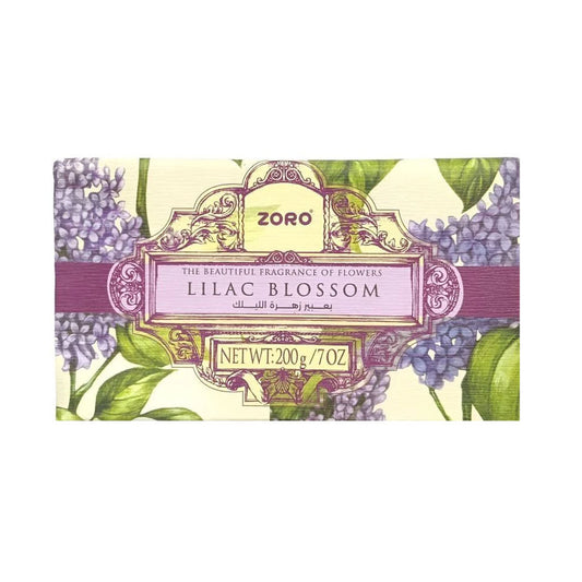 Zoro Lilac Flower Scented Soap Bar 200 Gm
