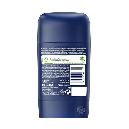 NIVEA Derma Dry Control 96H Maximum Protection Deodorant Stick 50 ml