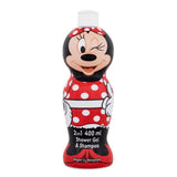 Minnie Mouse 2 in 1 Kids Shampoo & Bath Gel 400 ml By Disney