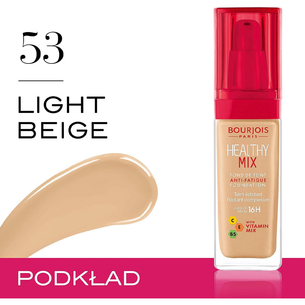 Bourjois Foundation Healthy Mix 53 Light Beige