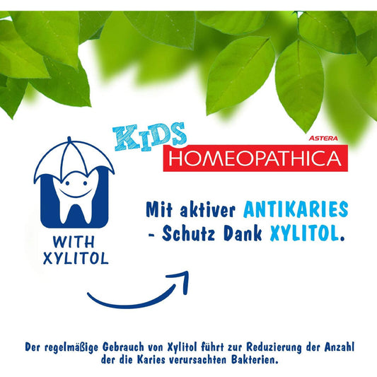 استيرا معجون أسنان للأطفال هوموباسيكا بنكهة التوت 50 مل