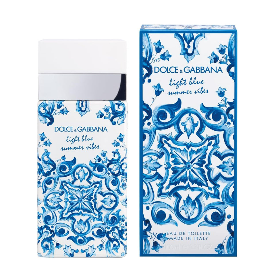 Dolce & Gabbana Light Blue Summer Vibes Eau de Toilette for Women, 100 ml