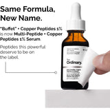 The Ordinary Multi-Peptide + Copper Peptides 1% Serum 30 ml
