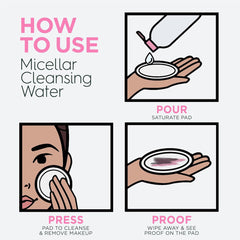 Garnier Micellar Cleansing Water to remove makeup for all skin types 100 ml