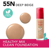 Bourjois Foundation Healthy Mix 55N Deep Beige