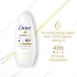 Dove Deodorant Roll On Invisible Dry 50 ml