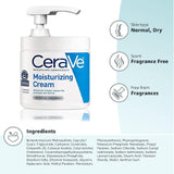 CeraVe Cream and Moisturizing Body Lotion 453 gm