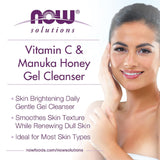 Now Gel Cleanser with Vitamin C and Manuka Honey - 237ml