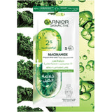 Garnier Facial Tissue Mask Dose Niacinamide For Oily Skin With Kale Extract 15g