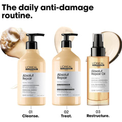 3- شامبو أبسولوت ريبير 500 مل من لوريال بروفيشنال