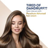 Gold Anti-Dandruff Hair Cream with Coconut and Lemon Parachute 140 ml