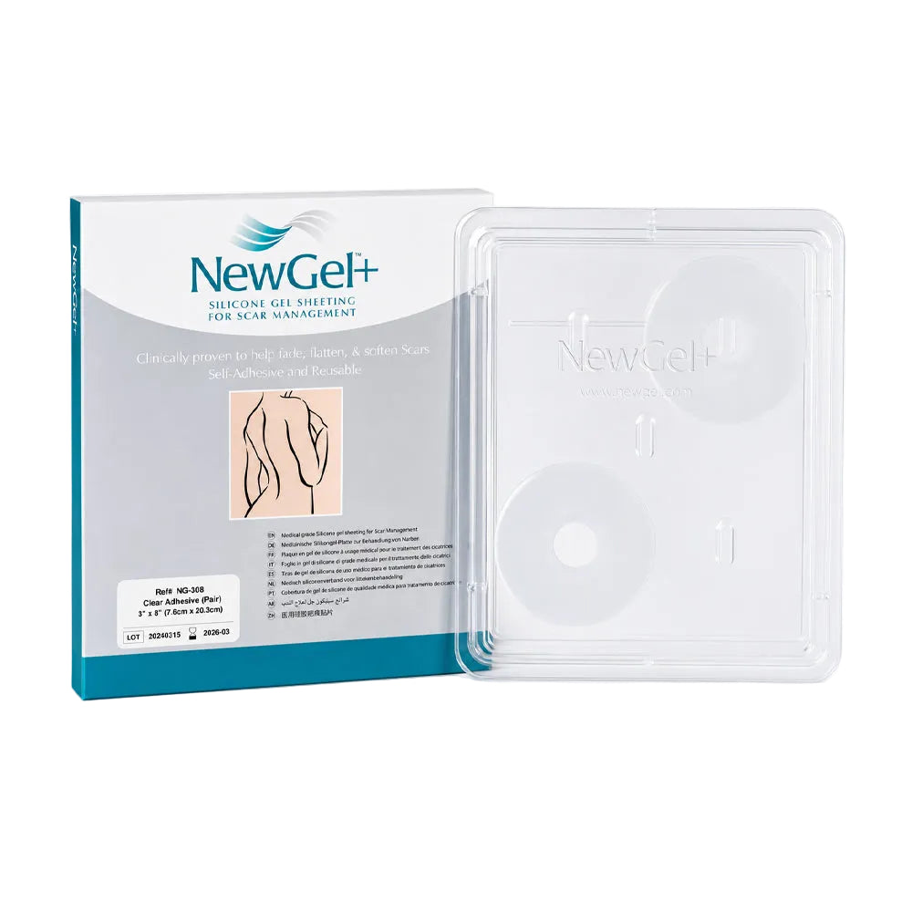 Clear Breast Anchor Sheet 2 Piece in Pack By NewGel