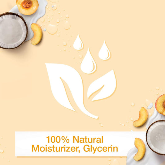 فيتا ريتش سائل استحمام للجسم بخلاصة الخوخ وجوز الهند 750مل من جونسون |  صيدلية.كوم.