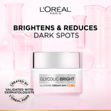 Loreal Day Cream 50 ml Glycolic Bright for Radiance with Sun Protection 17