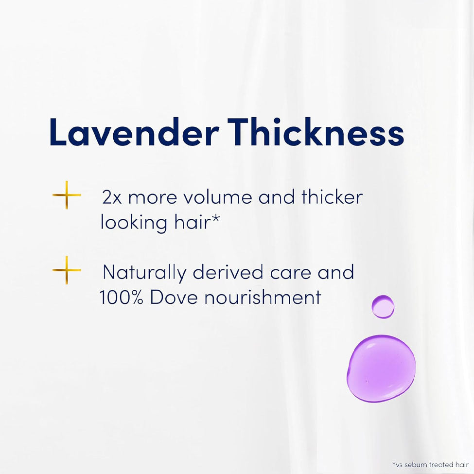 Dove shampoo with lavender and rosemary oil 400 ml