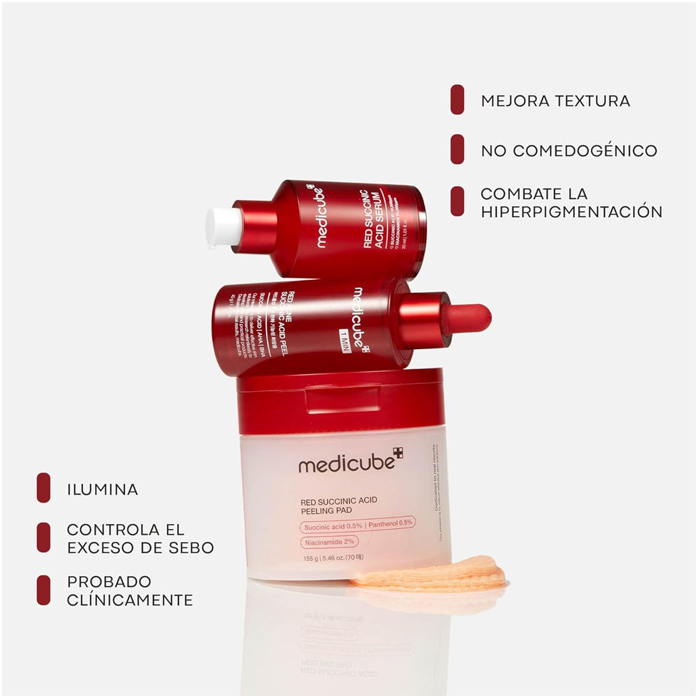 Medicube Red Succinic Acid Peeling Pad 70 pcs