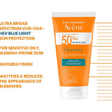 Avène Cleanance With SPF 50+ - 50 Ml